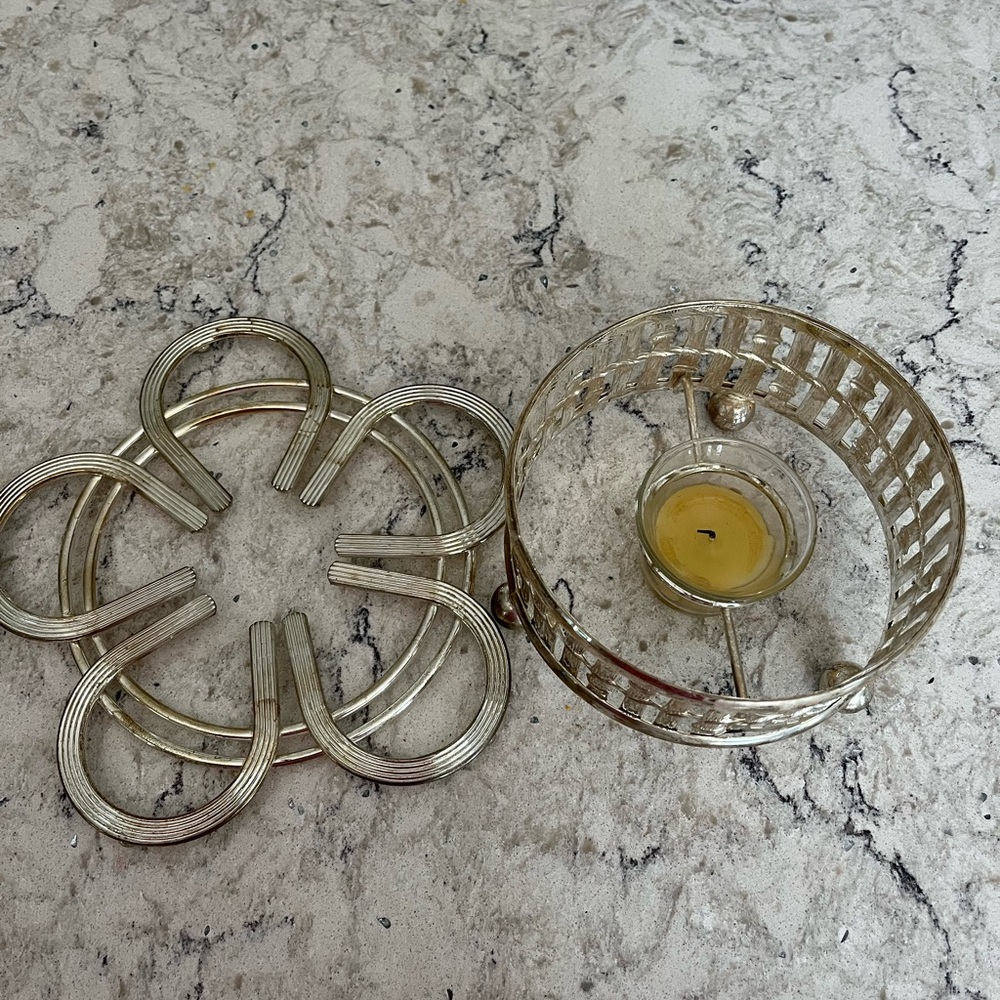 🌻Retro 1970’s silver warmer - Picture 8 of 11